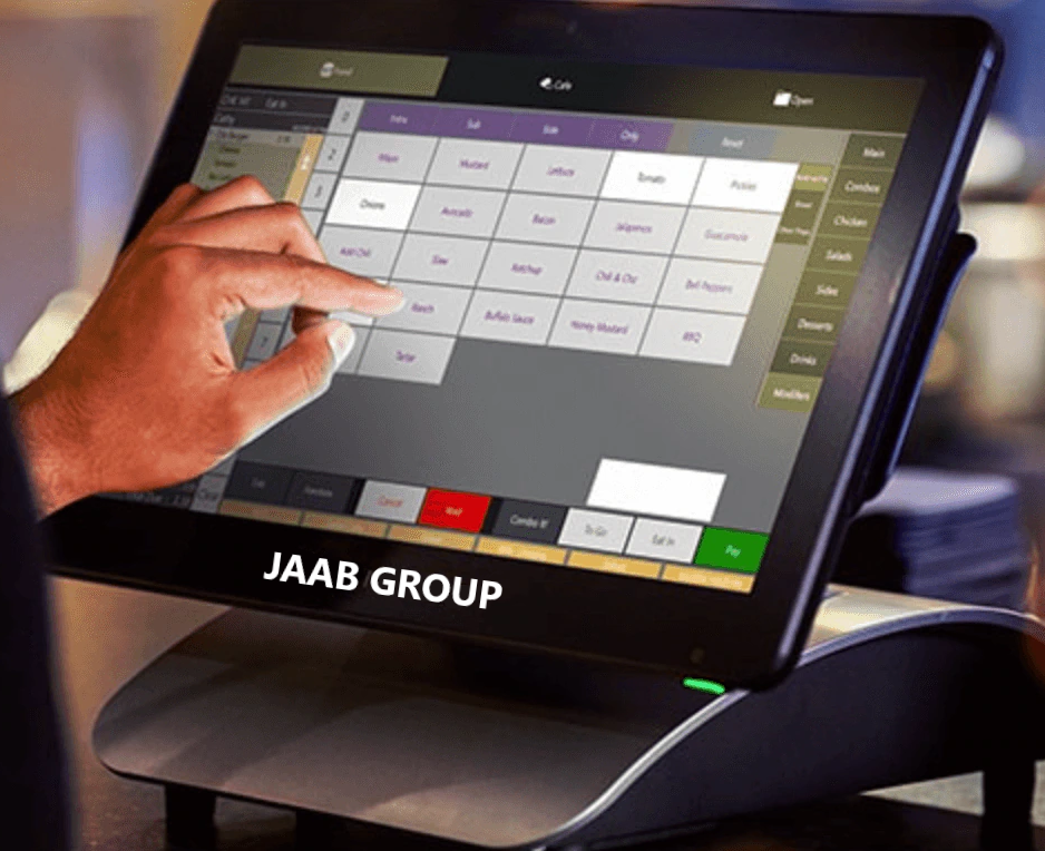 nFC POS SYSTEM ANd software jaab GROUP dubai