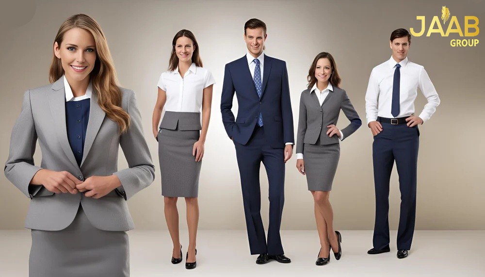 office and workwear uniform manufacturer in dubai jaab group